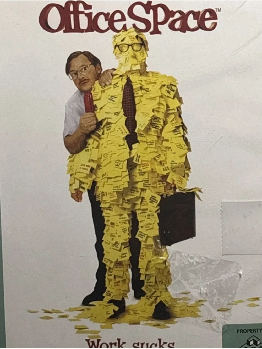 Office Space 500 Piece Jigsaw Puzzle VHS Plastic Case Work Sucks Blockbuster